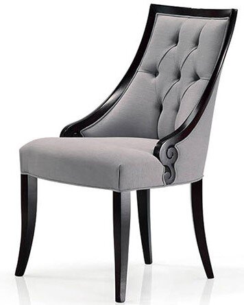 Busetto P028 Poltroncina dallo stile moderno in massello di faggio, verniciatura personalizzabile in tinte campionario 1