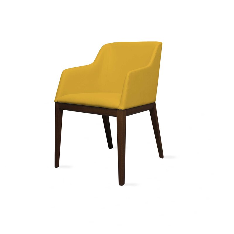 Busetto P035 Poltroncina dallo stile moderno in massello di faggio o frassino, verniciatura personalizzabile in tinte campionario 1