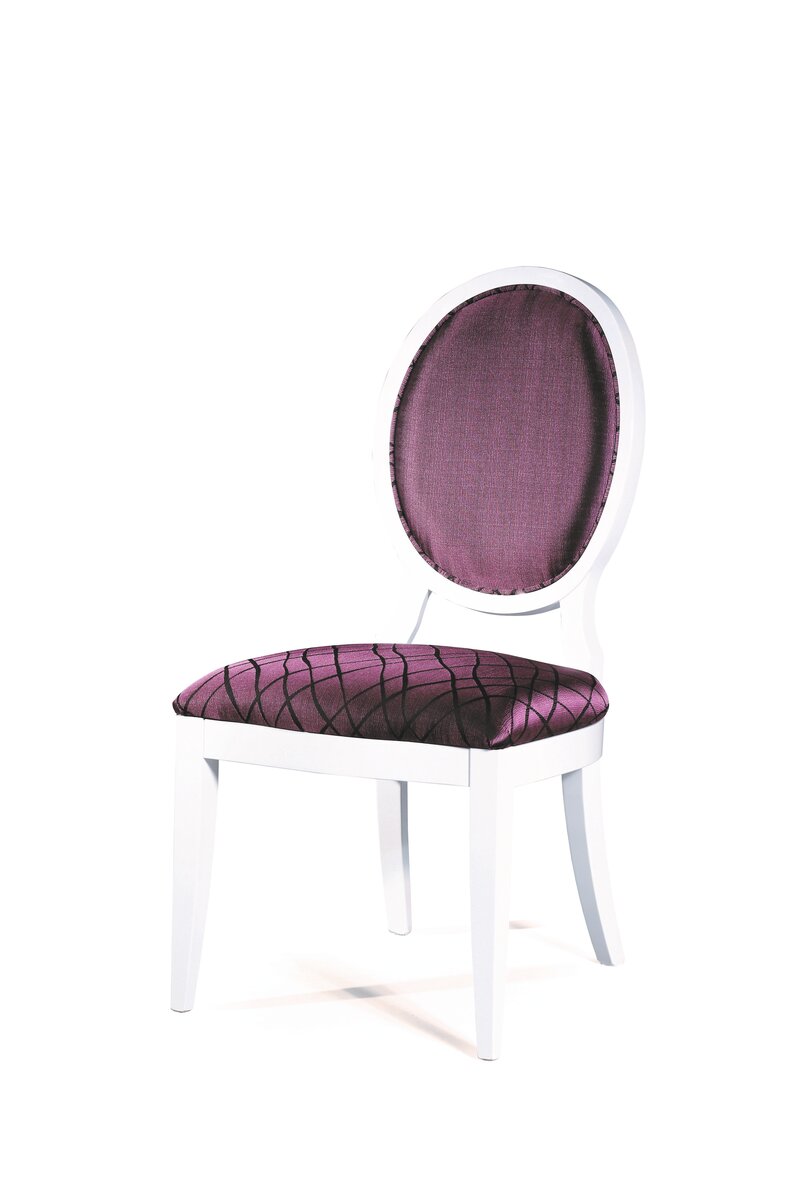 Busetto S636 Sedia dal design classico in massello di faggio, verniciatura personalizzabile in tinte da campionario 1