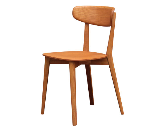 Busetto S089AL Sedia dallo stile moderno in massello di faggio o frassino 1