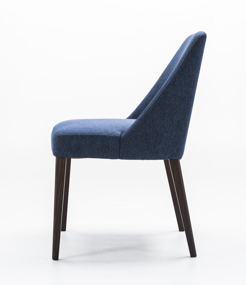 Busetto S054C Sedia dallo stile moderno in massello di faggio o frassino 2